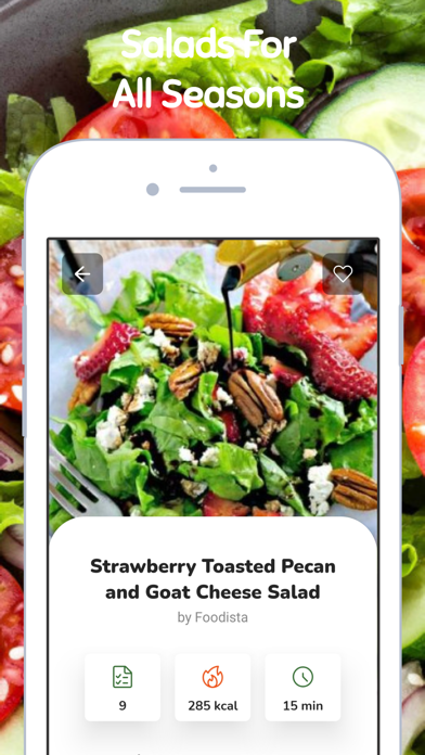 Salad Recipes | Easy & Healthy Screenshot