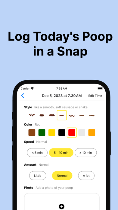 PoopJournal Screenshot