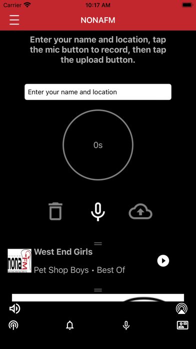 nona.fm Screenshot