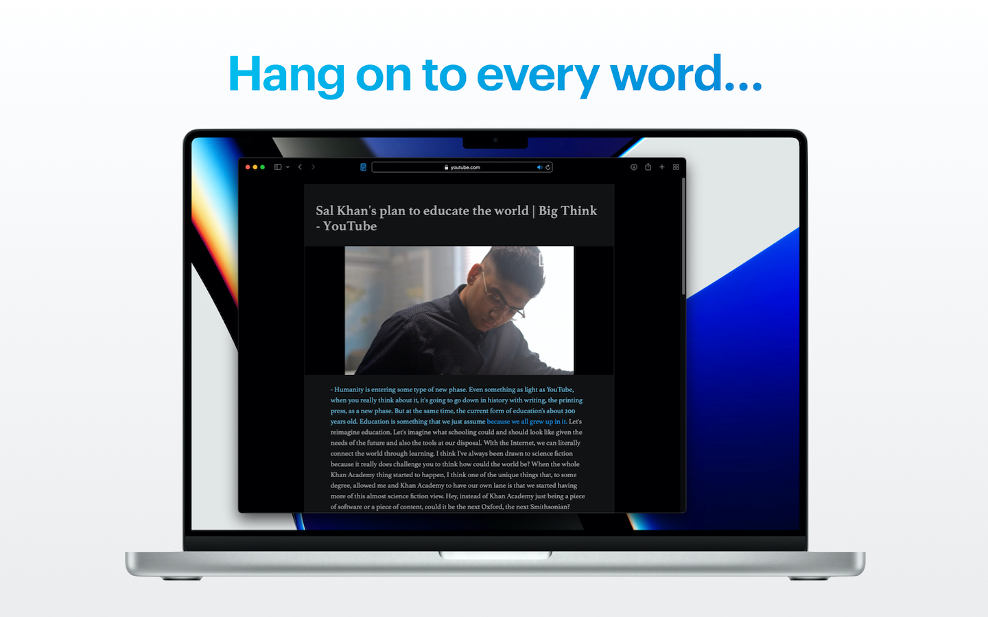 Transcript Reader screenshot 5
