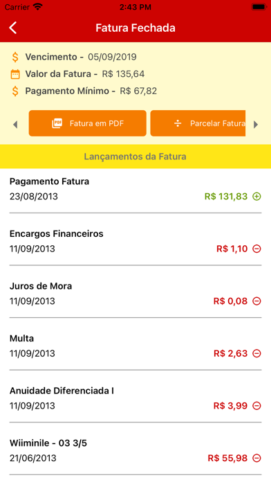 Cartão Poupe Farma Screenshot