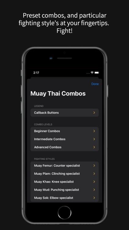 MuayThaiJournal screenshot-3