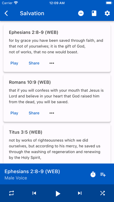 Bible Meditate Screenshot