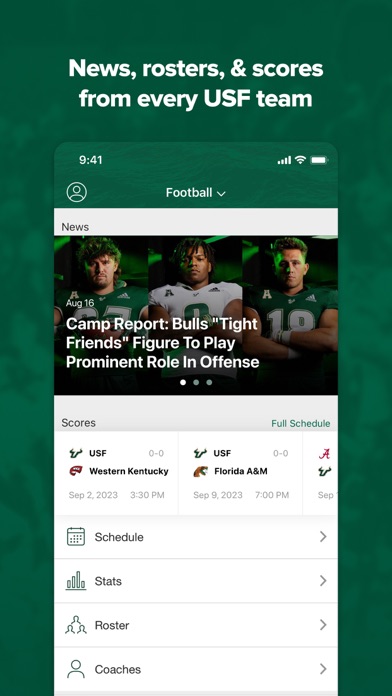 South Florida Bulls Screenshot