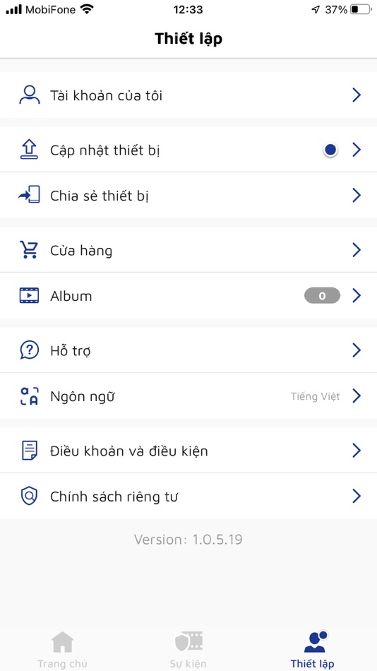 #6. mHome Camera (iOS) 由: Mobifone Global and Technology Joint Stock Company