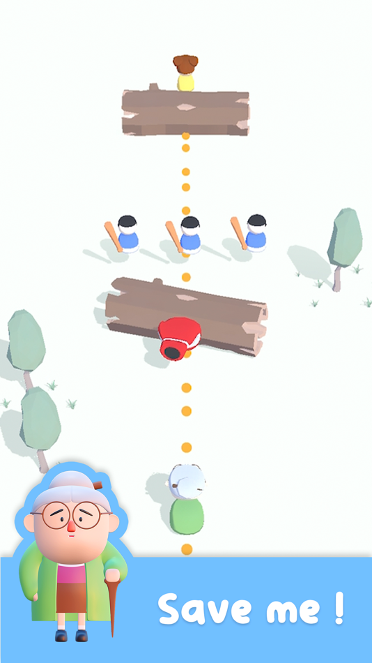 #2. Save the grandmother (iOS) Podle: MondayOFF