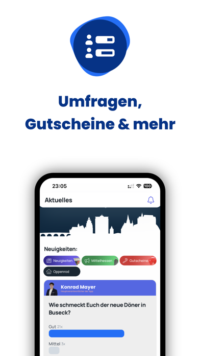 Die Mittelhessen-App Screenshot