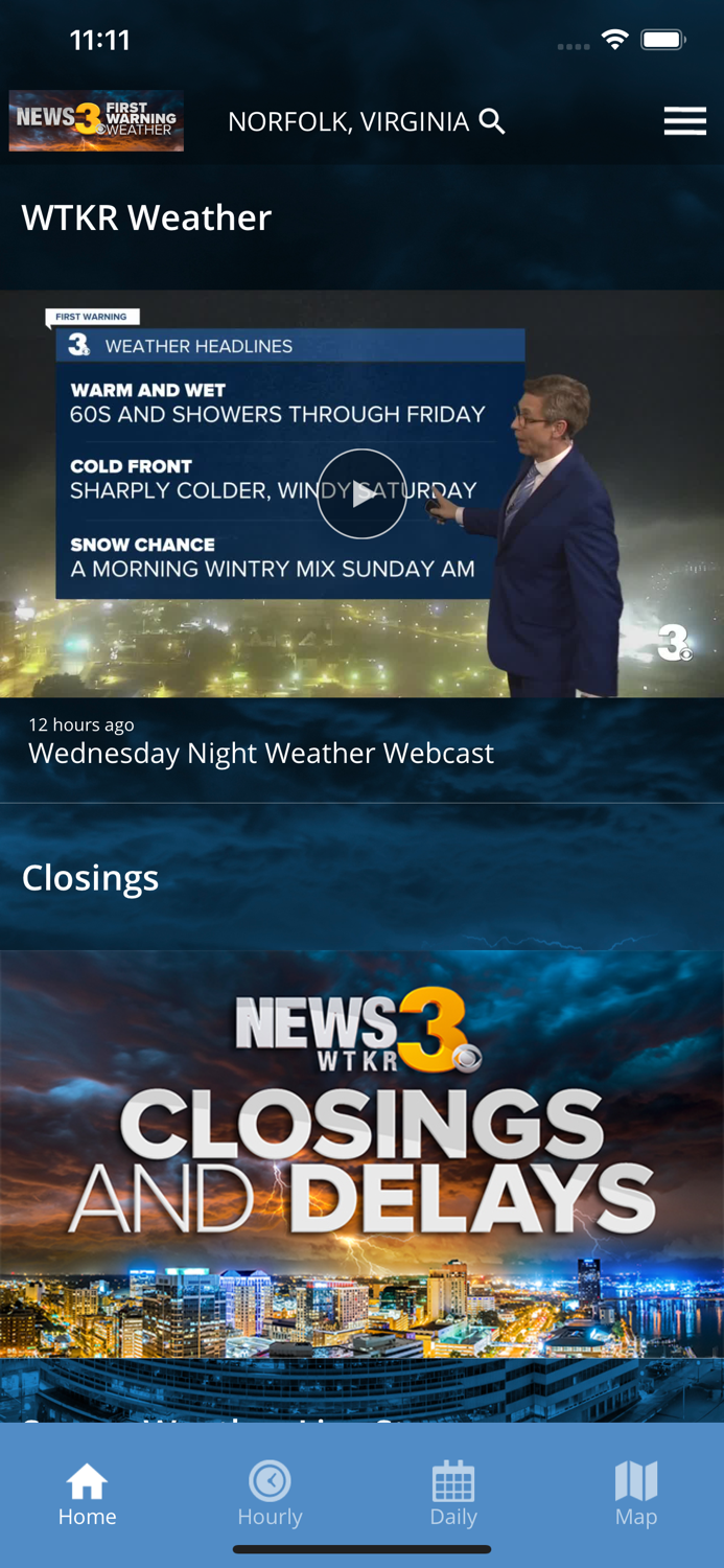 News 3s First Warning Weather