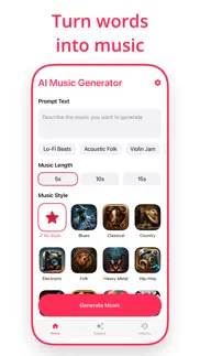 ai music generator & creator iphone screenshot 1