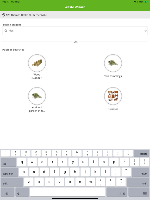 Kernersville Collects iPad screenshot 4 - Reference app