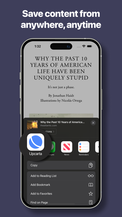 Upcarta: Find The Best of Web Screenshot