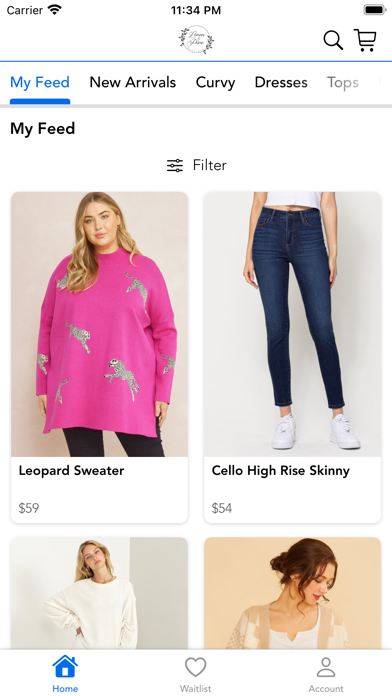 Shop Linen and Pine Boutique Screenshot