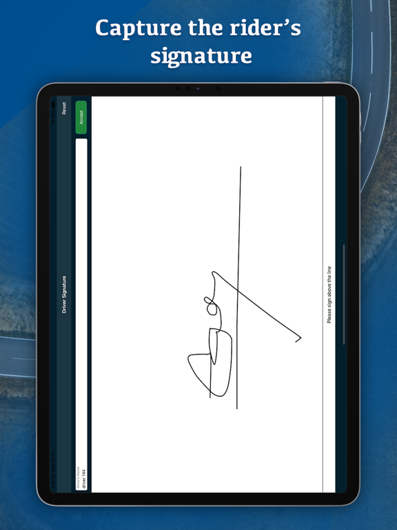 WellRyde Driver iPad screenshot 6 - Business app