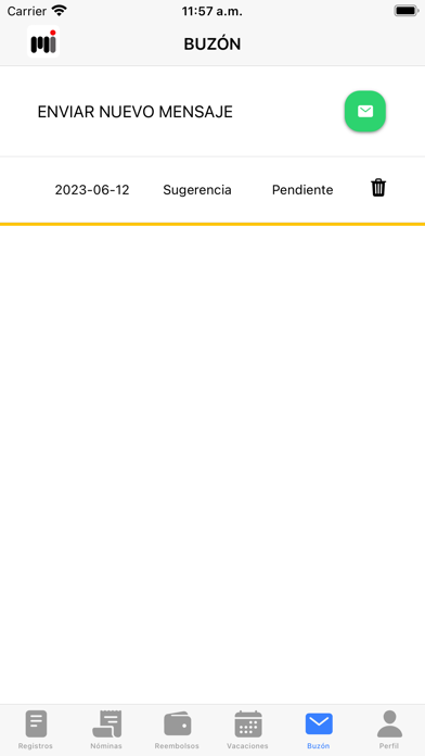 Mi Empleado Screenshot