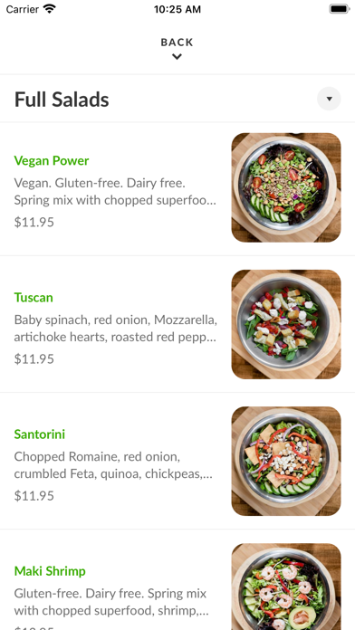 Vinaigrette Salad Kitchen Screenshot