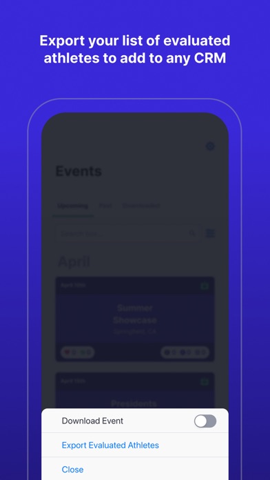 EventBeacon Screenshot