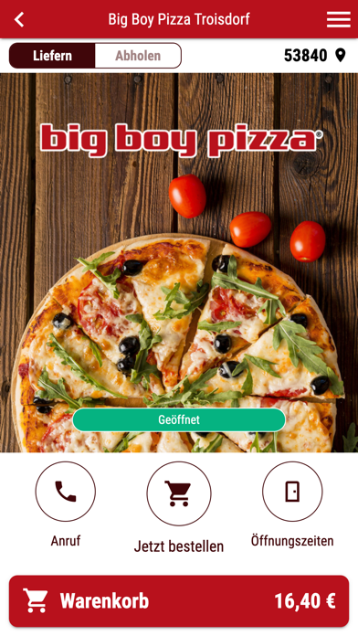 Pizza Big Boy Troisdorf  Screenshot