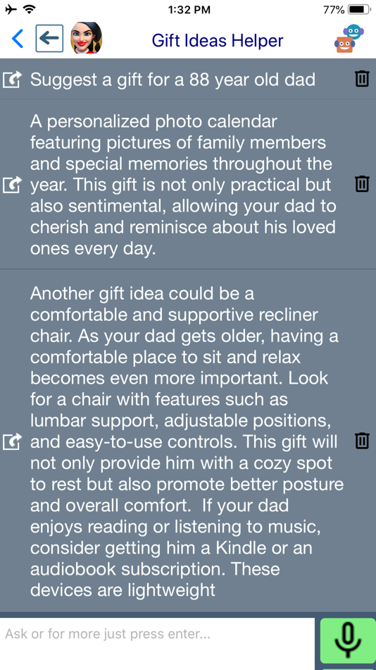 #4. Chatterbots: Personal GPT Bots (iOS) Podle: Mahesh Thite