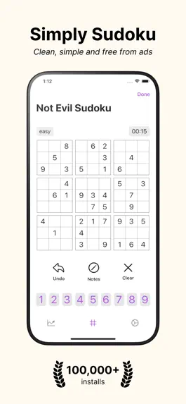 Game screenshot Not Evil Sudoku mod apk