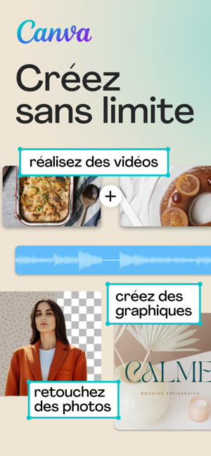 ‎Canva : Éditeur Photo et vidéo Capture d'écran