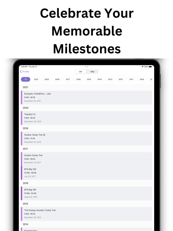 onRun iPad screenshot 4 - Health & Fitness app