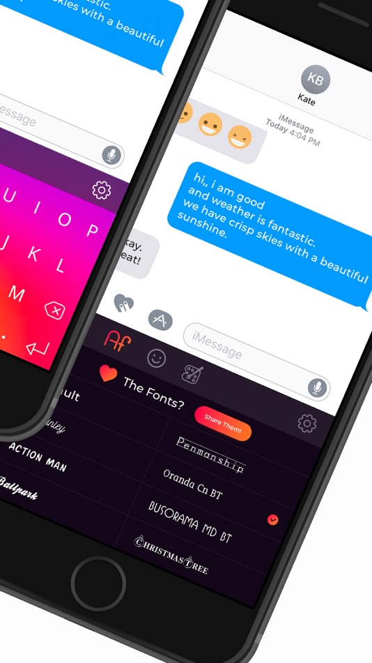 #2. Font Party: New Keyboard Fonts (iOS) 来自: Daneco Ltd.