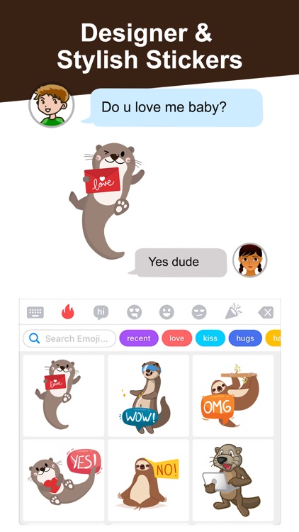 Lovely Otter Friends screenshot-3