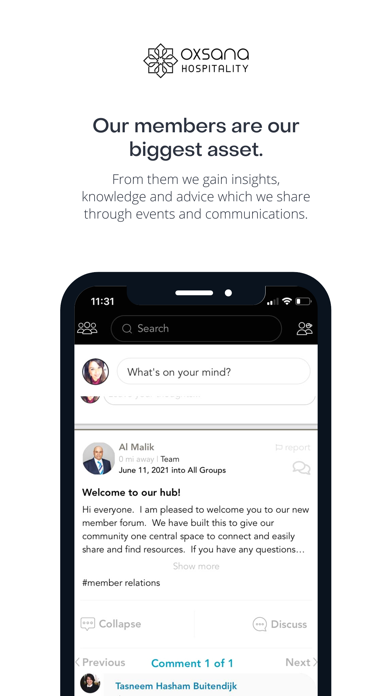 Oxsana Hospitality Screenshot