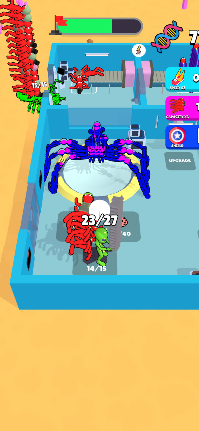 Alien Raid Monster Evolution