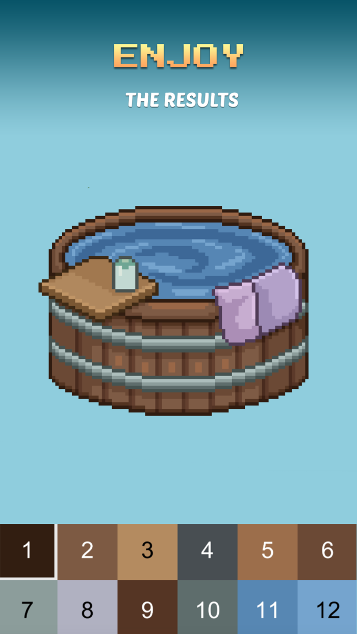 Pixel Art - Color House