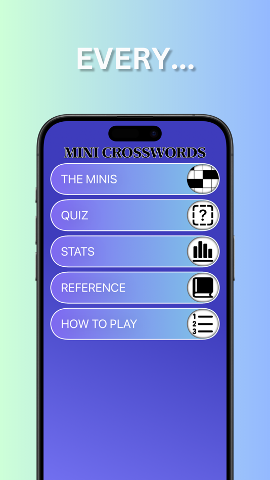 #2. mini Crosswords! (iOS) 由: John Knox
