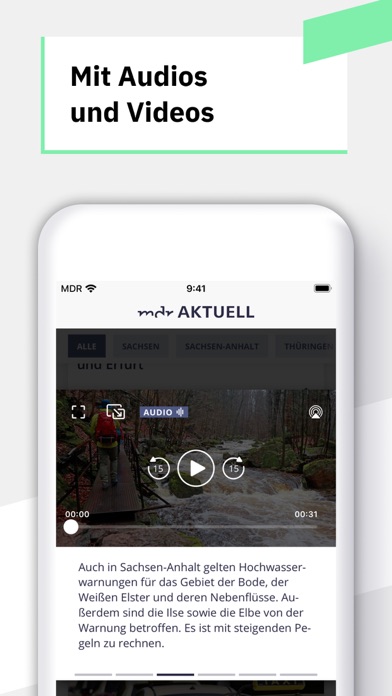 MDR AKTUELL - Nachrichten Screenshot