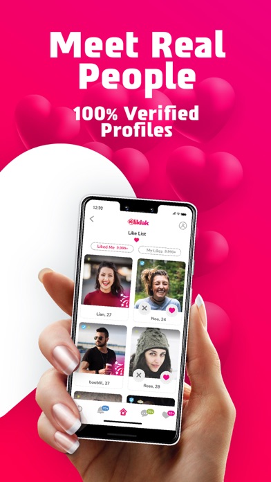 Kliklak - Dating Real People Screenshot