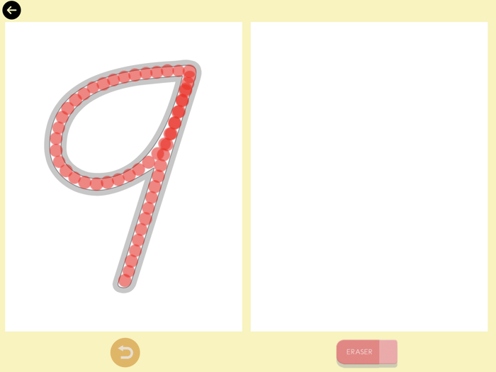Montessori Number Tracing
