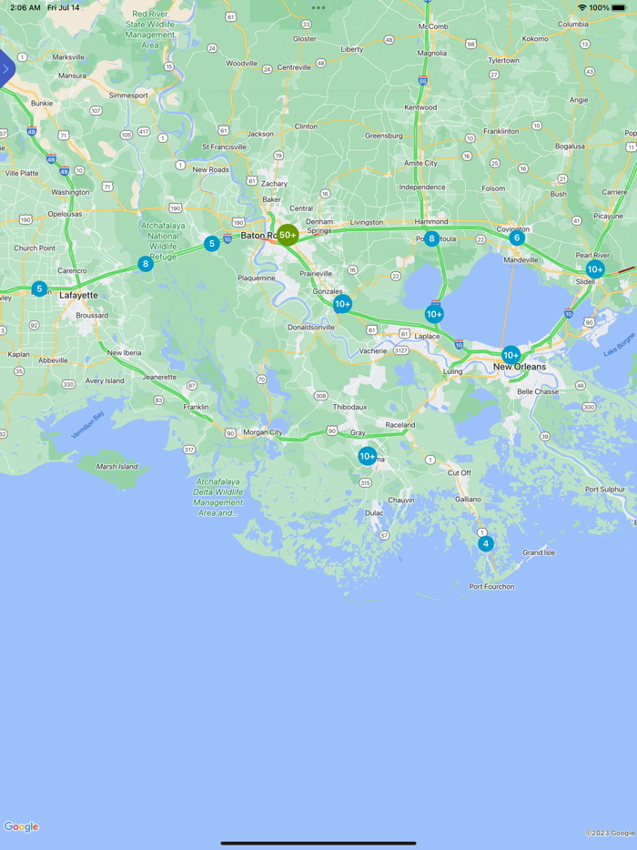 Live Traffic - Louisiana