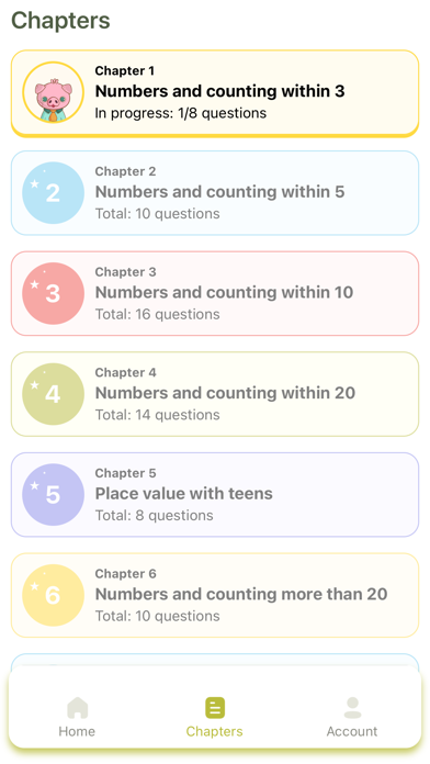 Screenshot #3 pour Kindergarten Math Learning