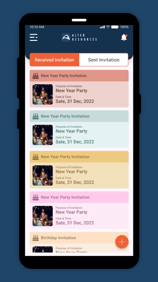 #3. Alter Invito (iOS) 由: Pankaj Sakariya
