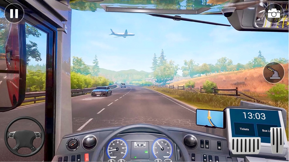 #3. Coach Bus Simulator Games (iOS) By: Mustafa Malik