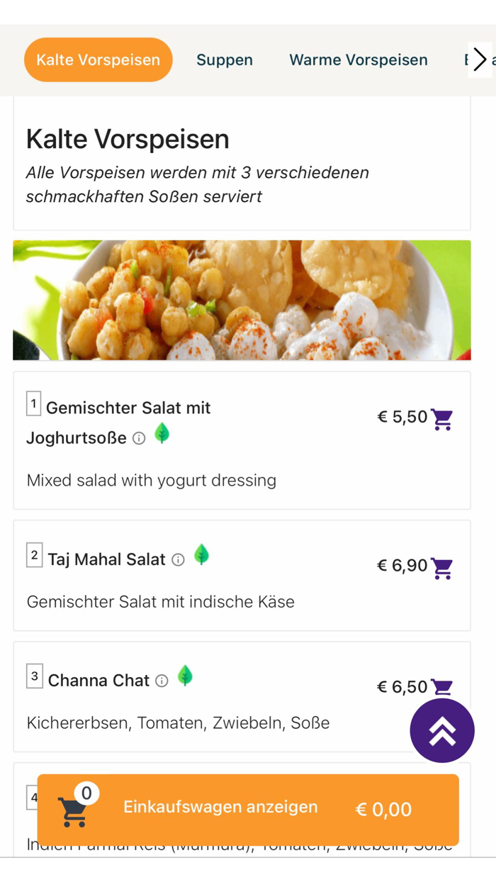 Taj Mahal Indisches Restaurant