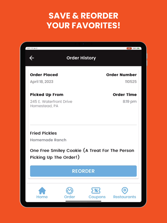 Eat'n Park iPad screenshot 4 - Food & Drink app