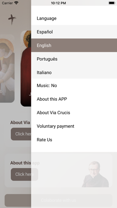 Via Crucis App Screenshot