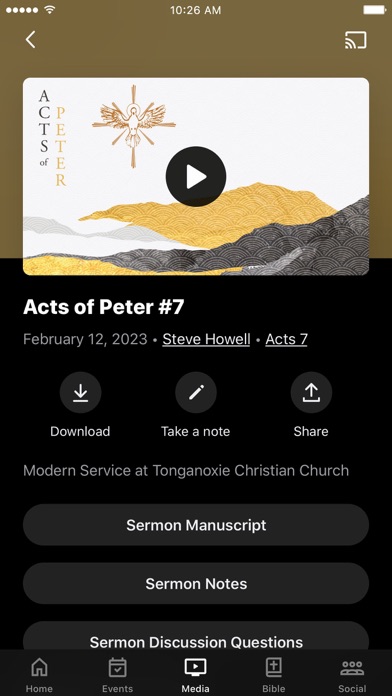 Tonganoxie Christian Church Screenshot