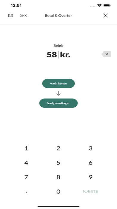 Mobilbank Sparekassen Balling Screenshot