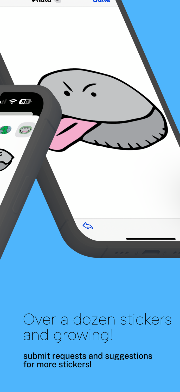 Happy Clams Stickers