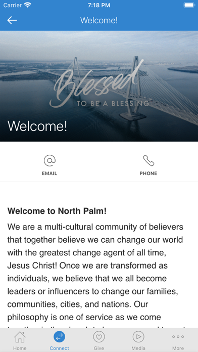 North Palm Church Screenshot