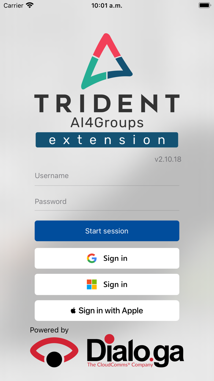 Dialoga Trident Extension