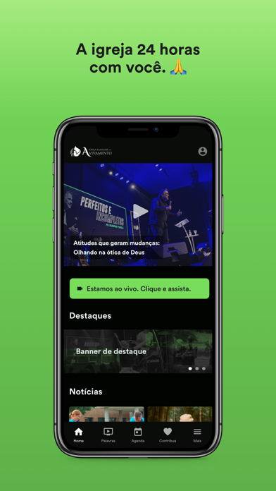 Igreja Familiar do Avivamento Screenshot