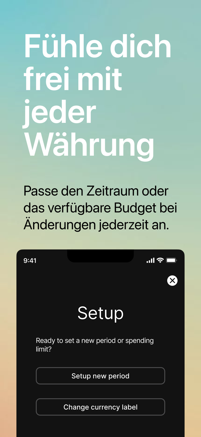 eXpense - Geldverfolgung