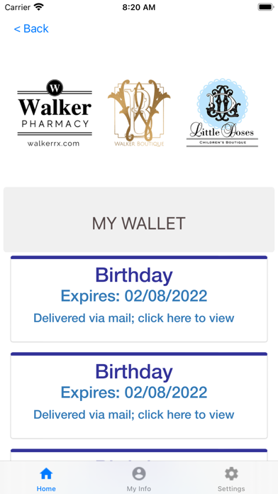 Walker Pharmacy & Boutique Screenshot