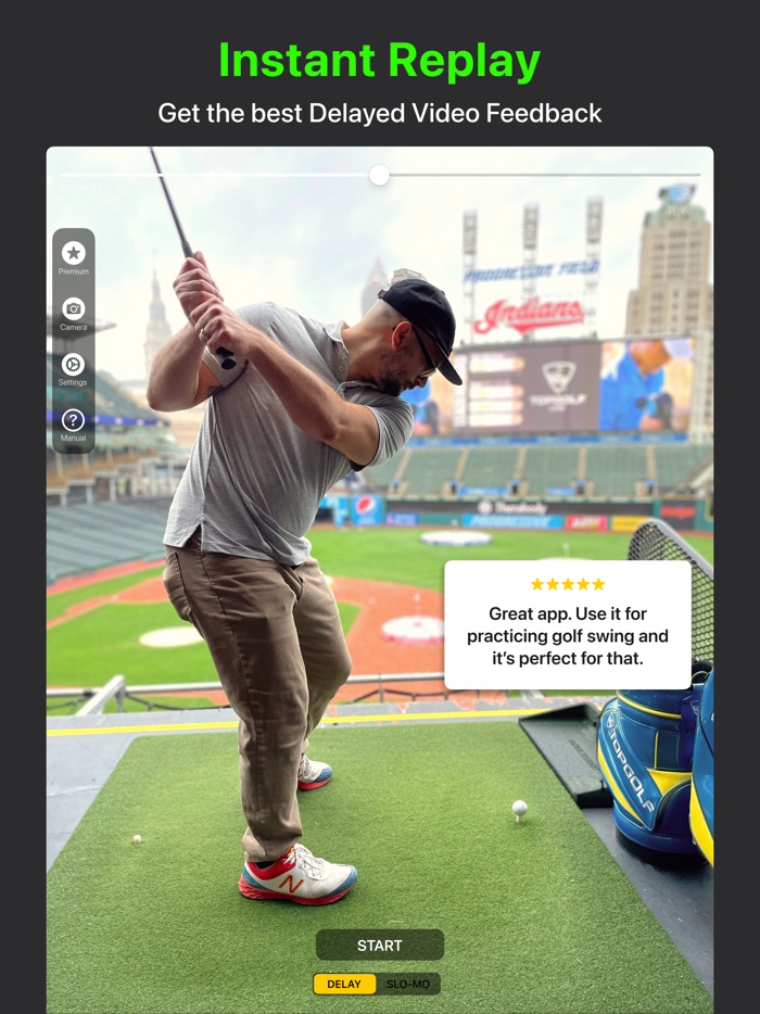 Video Delay Instant Replay Cam